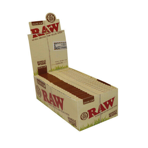 RAW Organic Hemp естествени нерафинирани хартийки